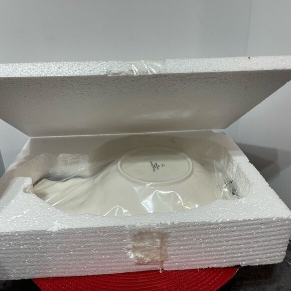 Fitz and Floyd Frosty Friends Snowman Large Bowl NWT - Picture 4 of 13